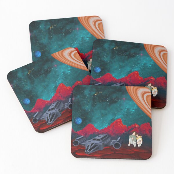Item preview, Romantic Couple on the Alien Planet designed and sold by silviaol.