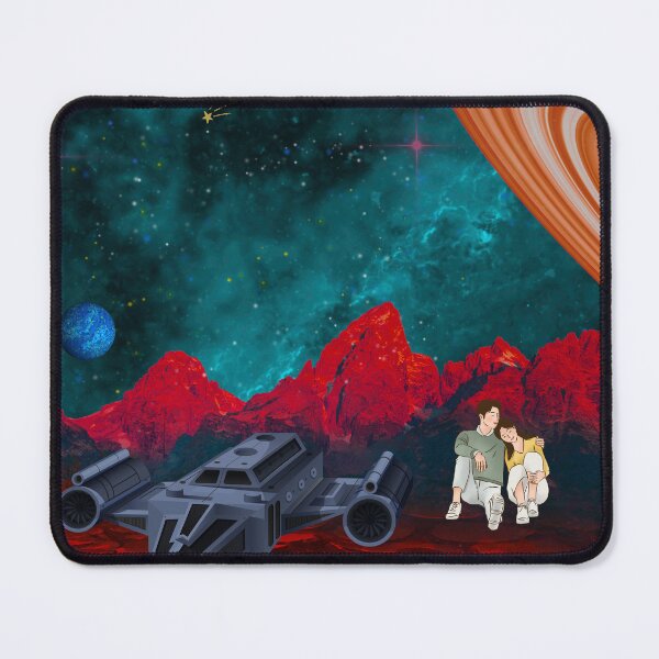 Item preview, Romantic Couple on the Alien Planet designed and sold by silviaol.