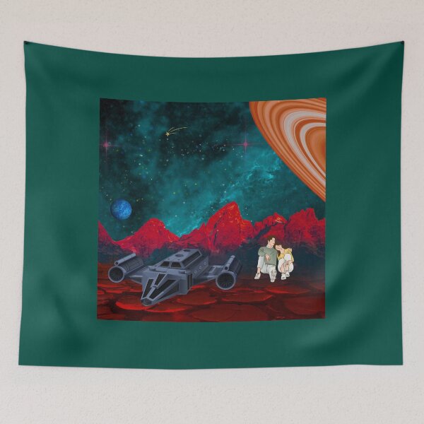 Item preview, Romantic Couple on the Alien Planet designed and sold by silviaol.