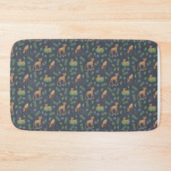 Item preview, Spring Fawns Pattern - Dark designed and sold by sunlightforest.