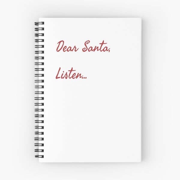 Item preview, Dear Santa Funny Christmas Slogan designed and sold by Drawn By Hand Designs.