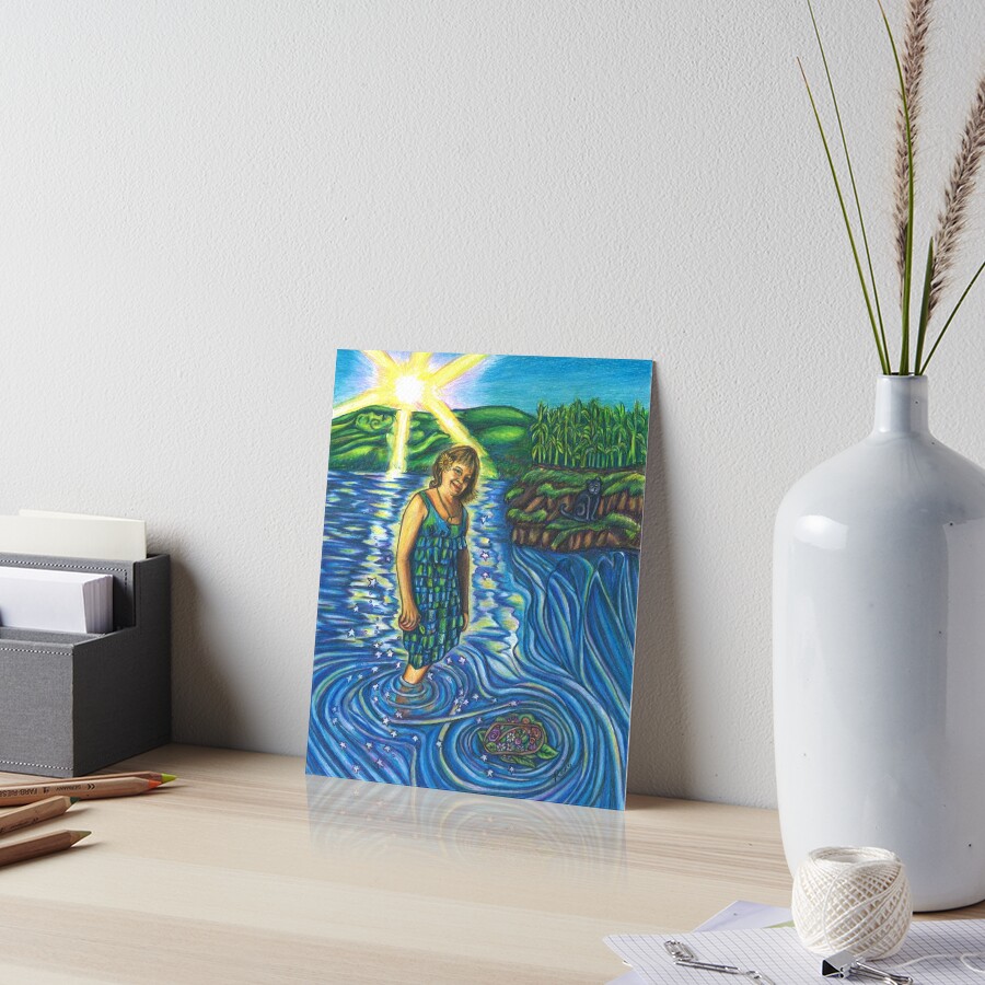 Item preview, Art Board Print designed and sold by Roxiartwork.