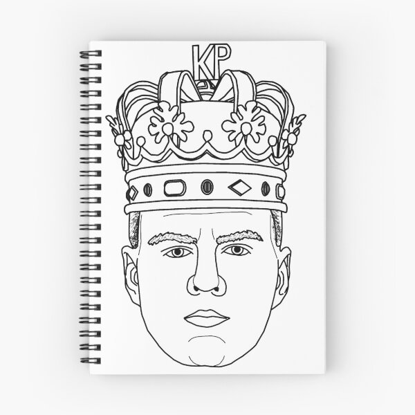 Item preview, Kristaps Porzingis THE REAL KING OF NEW YORK Knicks minimalist design designed and sold by CleoDog.