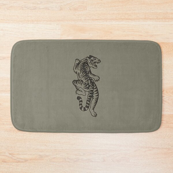 Item preview, Old school tattoo style tiger  designed and sold by Corinne Alexa Jackson.