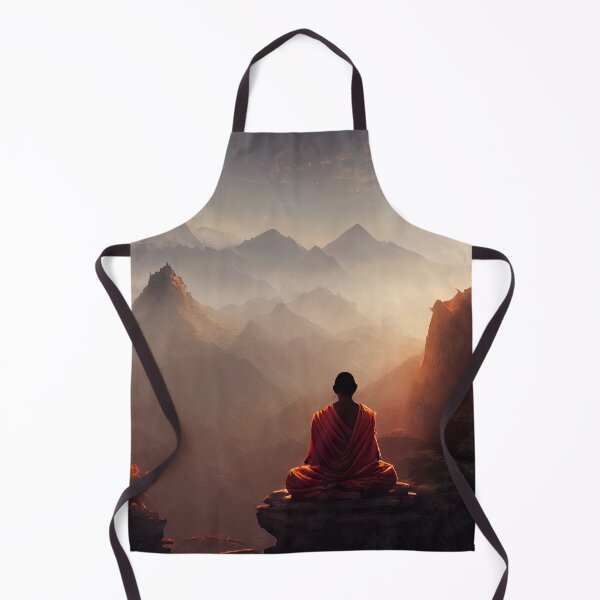 Item preview, Tibetan monks at dawn designed and sold by MorningPanda.