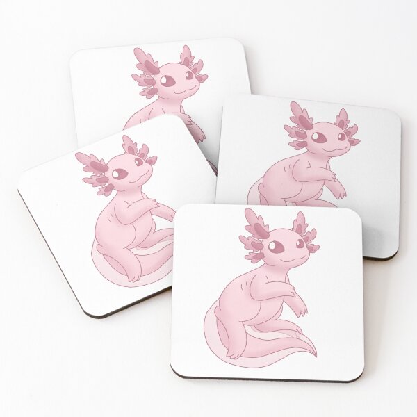 Item preview, Axolotl Happy Cute Salamander designed and sold by ABZDesigner.