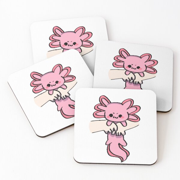 Item preview, Axolotl Happy Cute Salamander designed and sold by ABZDesigner.