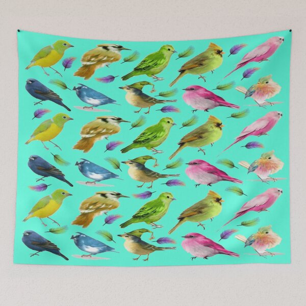Item preview, Everybirdy Pattern designed and sold by Themiror.