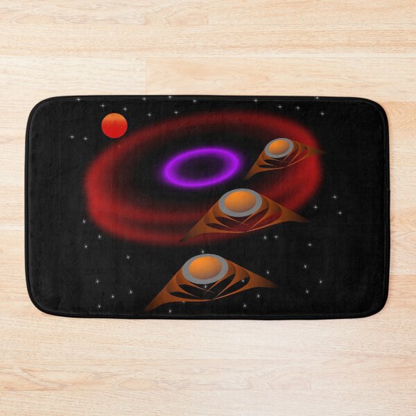 Item preview, Deep Space Ghostship Escort designed and sold by RGSMOOTHFINGER.