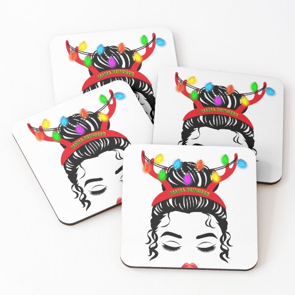 Item preview, Nice Naughty Awesome Mama Reindeer designed and sold by Darlene Douglas-Jackson.