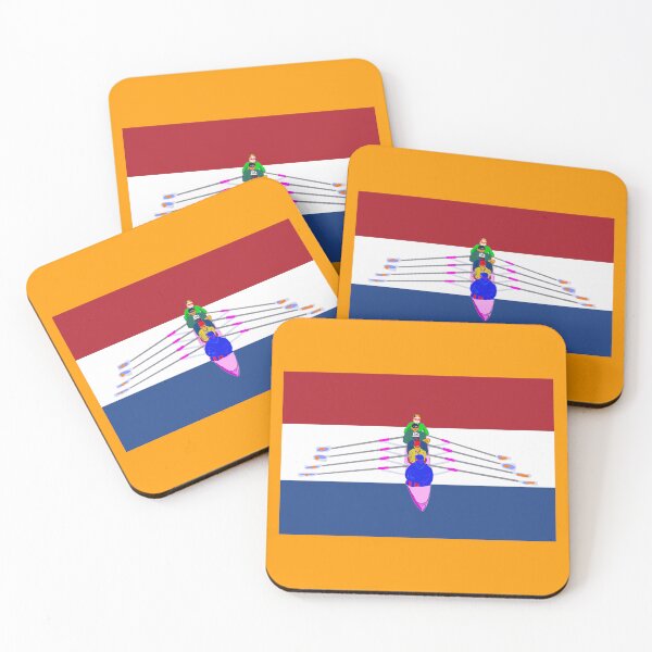 Item preview, Rowers Rowing on Dutch Flag designed and sold by Michael van der Hoorn.