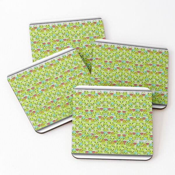 Item preview, Greenish emojis design designed and sold by Naimatshop.