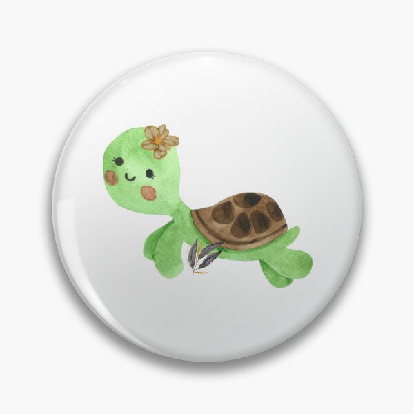 Item preview, Cute Watercolor Baby Turtle designed and sold by silviaol.
