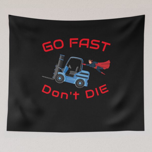 Item preview, Super Forklift Operator NF, Go Fast Don't Die BR designed and sold by TeamsterLife.