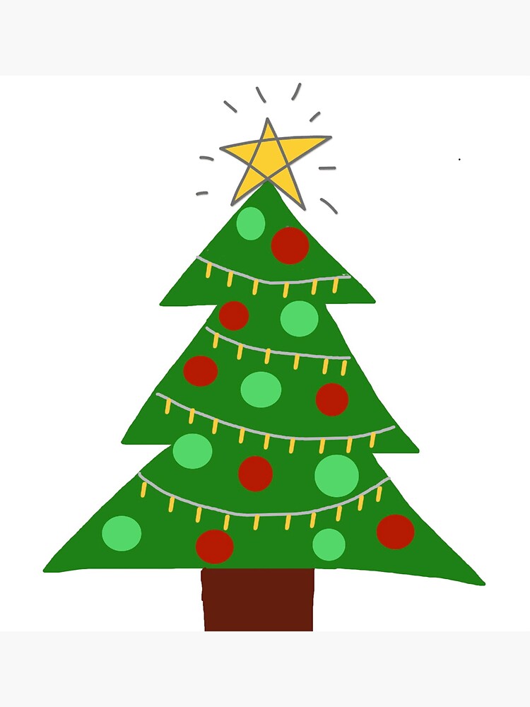 Girly Christmas Trees Vinyl Girly Christmas Trees Vinyl
