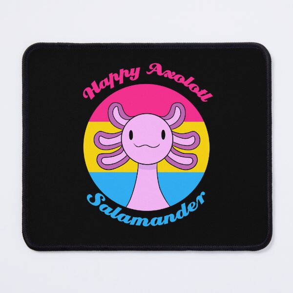 Item preview, Axolotl Happy Cute Salamander designed and sold by ABZDesigner.