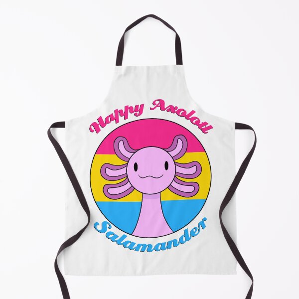 Item preview, Axolotl Happy Cute Salamander designed and sold by ABZDesigner.
