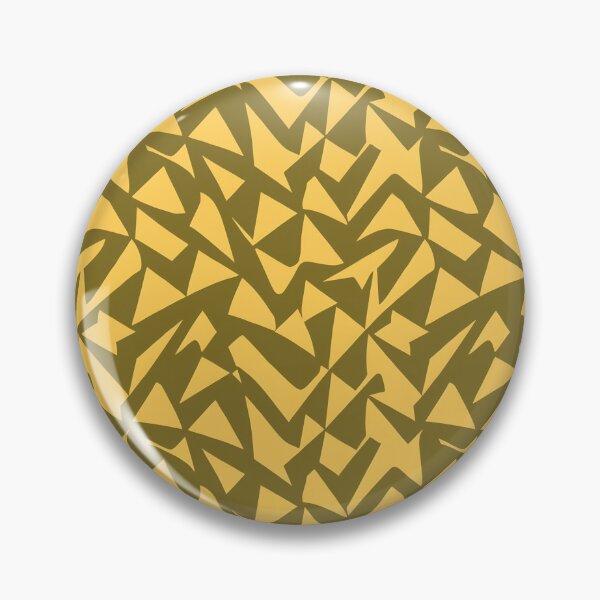 Item preview, Scattered Pieces Abstract Repeating Pattern in Olive and Gold designed and sold by Itaya Art.