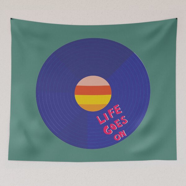Item preview, Life Goes On Vinyl Record designed and sold by Mimi Huang.