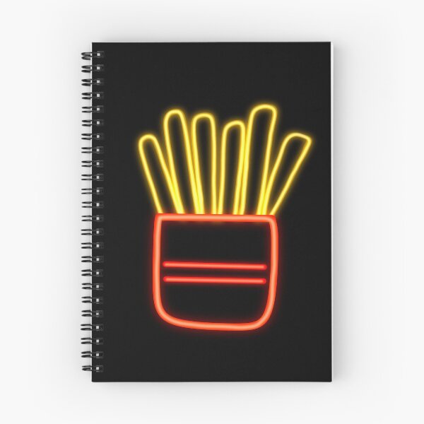 Item preview, Arte de papas fritas de neón designed and sold by luckymooninc.