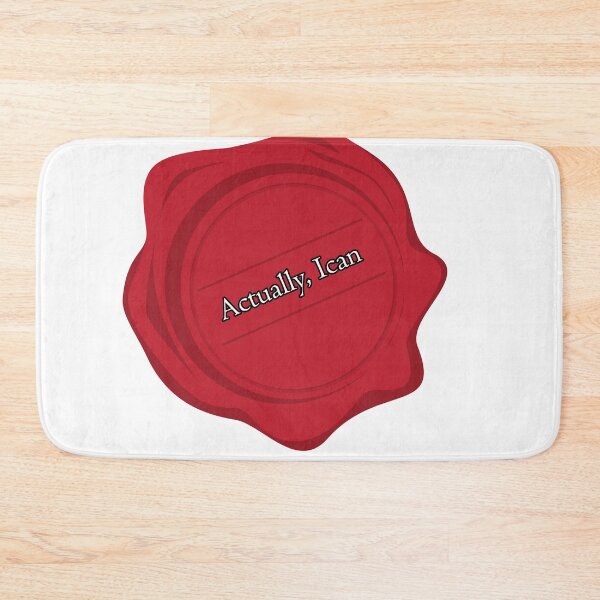 Item preview, nothing is impossible "Actaully I can" wax seal logo with text  designed and sold by Nuttha49POD.