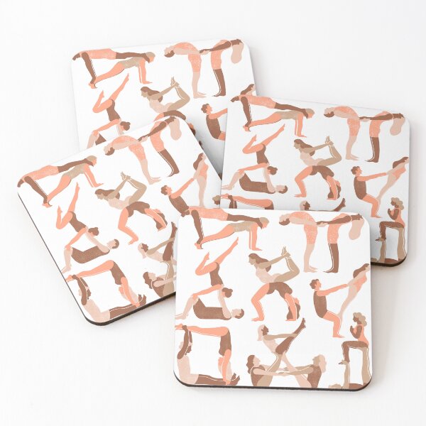 Item preview, Acro Yoga Print Natural Acrobatics designed and sold by AcroArt.