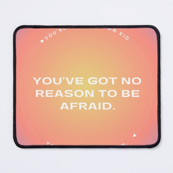Item preview, "You're On Your Own Kid" Gradient Quote Graphic designed and sold by itsmebecca.