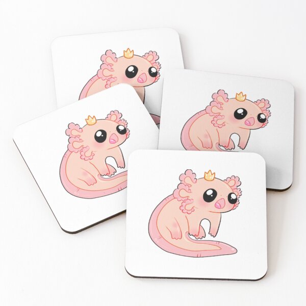 Item preview, Axolotl Happy Cute Salamander designed and sold by ABZDesigner.