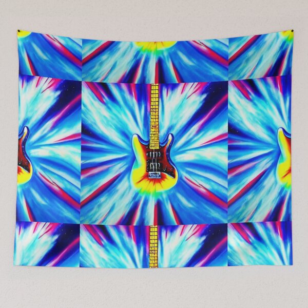 Item preview, Flying Electric Guitar with multiple colors designed and sold by NahyArt.