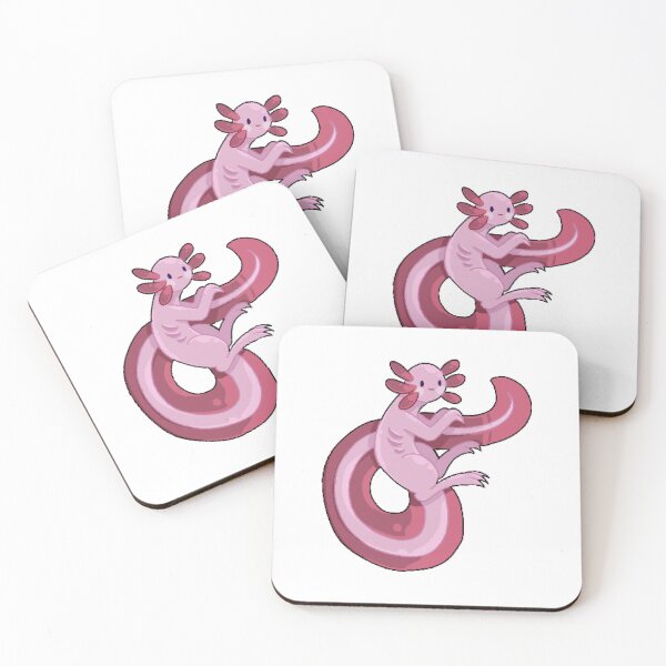 Item preview, Axolotl Happy Cute Salamander designed and sold by ABZDesigner.