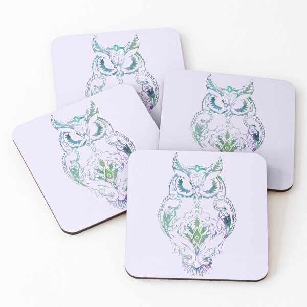 Item preview, Boho Watercolor Owl designed and sold by RusticPinesCo.