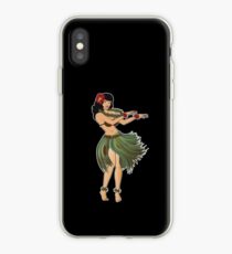 Beautiful Hula Girl Dancing the Hula iPhone Case