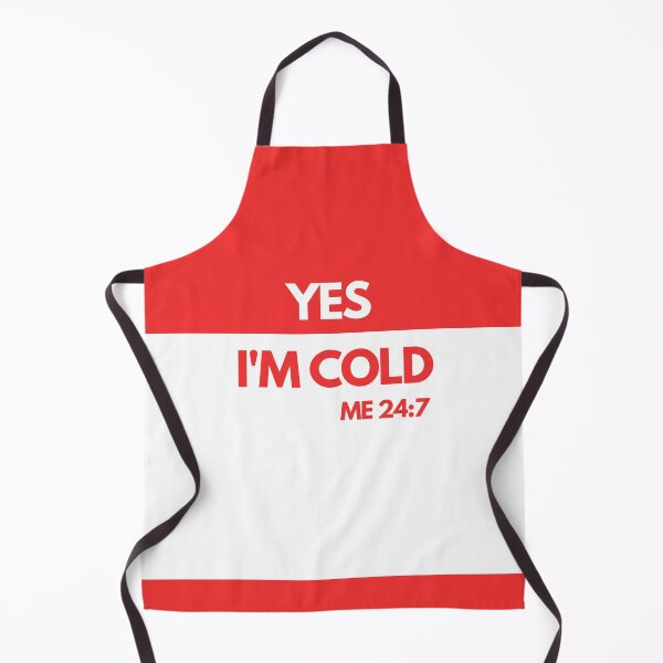 Item preview, Red Winter - Yes I'm Cold Me 24:7 designed and sold by SimplyMe-Plus.