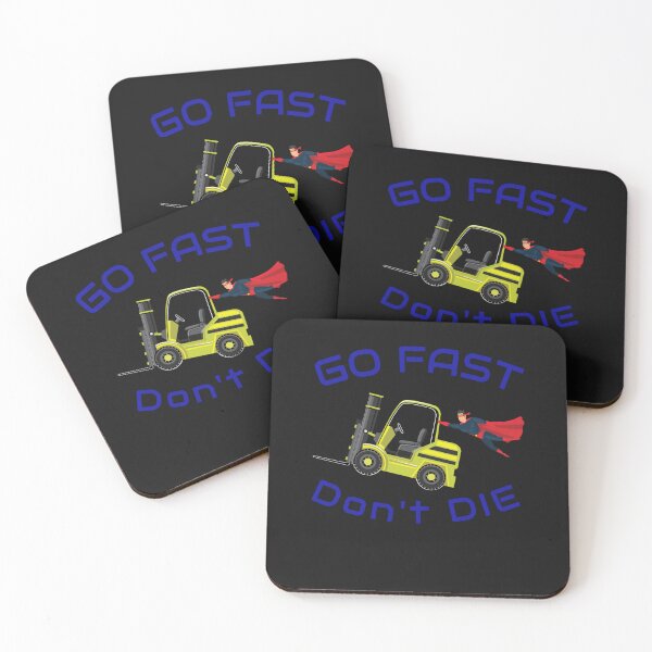 Item preview, Super Forklift Operator NF, Go Fast Don't Die YB designed and sold by TeamsterLife.