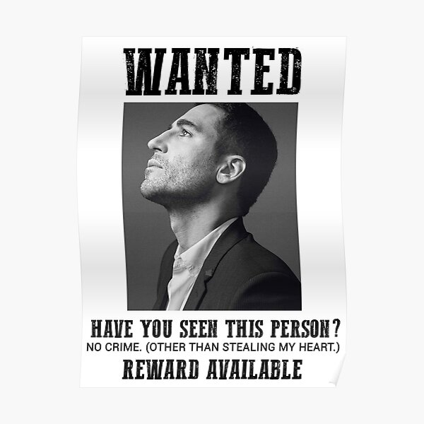 wanted: miguel angel silvestre Poster