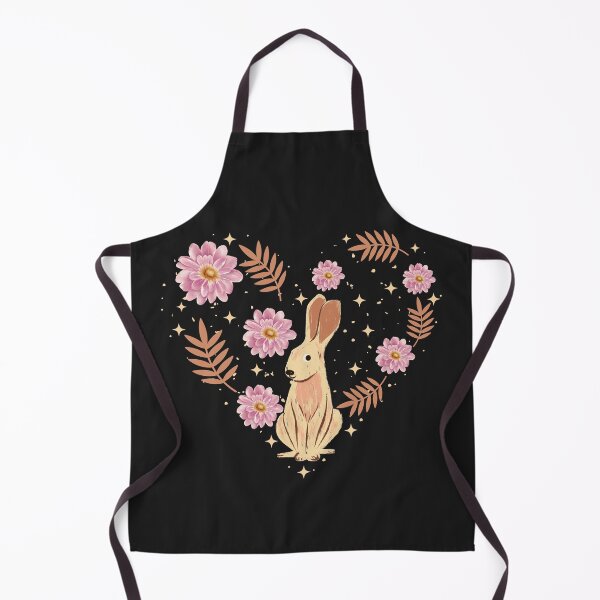 Item preview, Hare with pink flowers and leaves designed and sold by ArlacV.