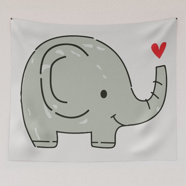 Item preview, Elephant Love designed and sold by RusticPinesCo.