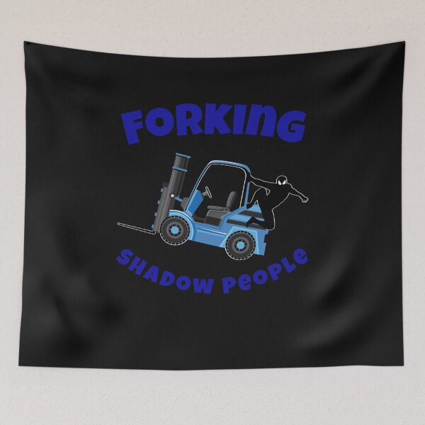 Item preview, Forklift Ninja NF, Forking Shadow People BB designed and sold by TeamsterLife.