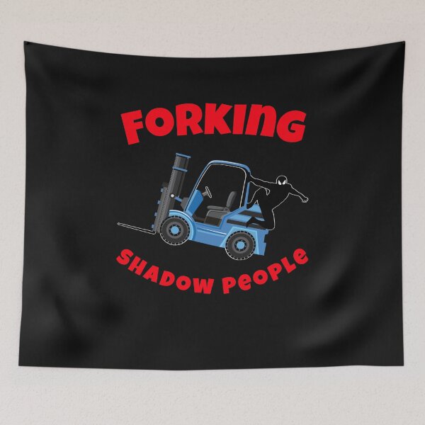 Item preview, Forklift Ninja NF, Forking Shadow People BR designed and sold by TeamsterLife.