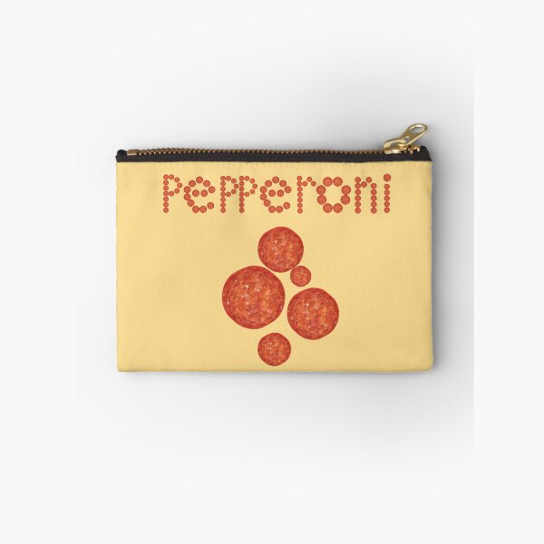 Item preview, "I love pepperoni" with yummy juicy delicious pepperoni text designed and sold by Nuttha49POD.