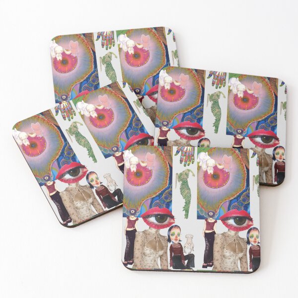 Item preview, 'Happy Views' Surreal Collage Art designed and sold by Swaggy Designs.