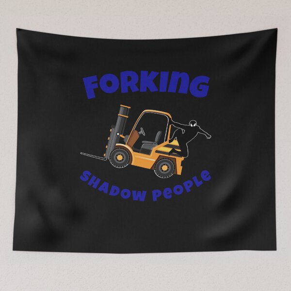 Item preview, Forklift Ninja NF, Forking Shadow People GB designed and sold by TeamsterLife.