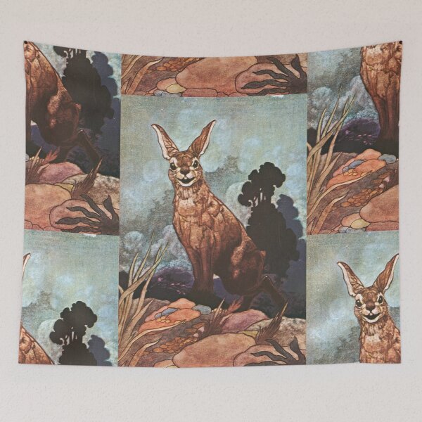 Item preview, Vintage Fairy Tale Rabbit Illlustration  designed and sold by chrisbagel.