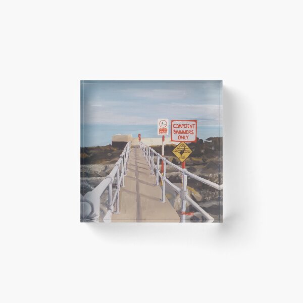 Item preview, The Captain's swimming bath, Skerries designed and sold by SidelineArt.