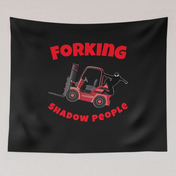 Item preview, Forklift Ninja NF, Forking Shadow People RR designed and sold by TeamsterLife.