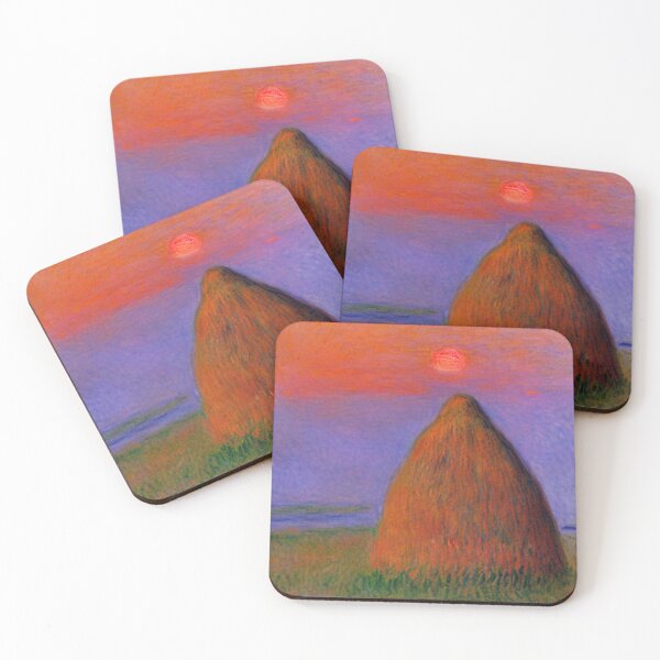 Item preview, Haystack at sunset, inspired by Monet designed and sold by Savage-ts.