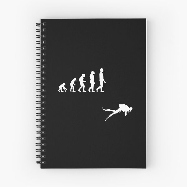 Item preview, Evolution From Ape To Man Scuba Diving designed and sold by Grimwear Co..