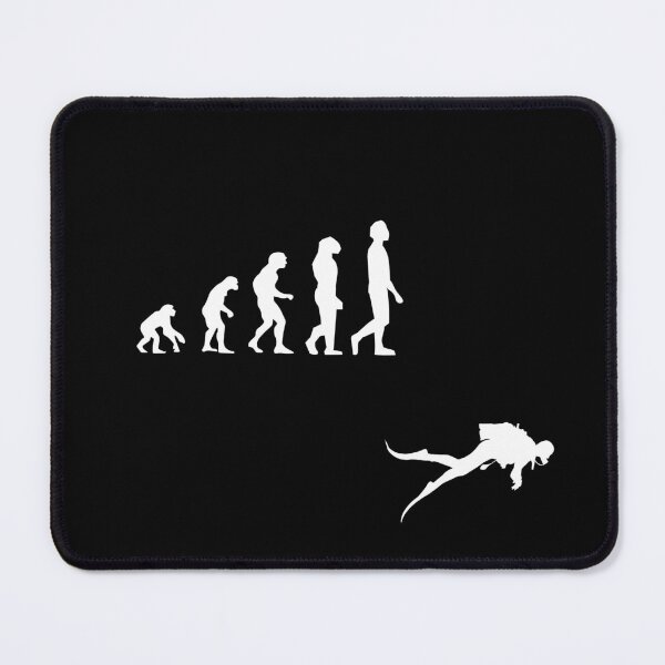 Item preview, Evolution From Ape To Man Scuba Diving designed and sold by Grimwear Co..