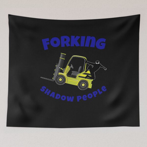 Item preview, Forklift Ninja NF, Forking Shadow People YB designed and sold by TeamsterLife.