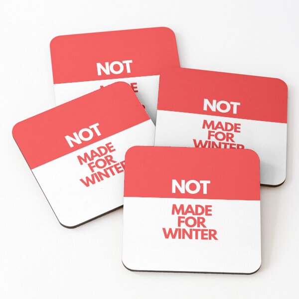 Item preview, Red Winter - Not Made For Winter designed and sold by SimplyMe-Plus.